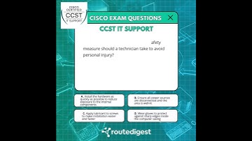 Cisco Certified Support Technician (CCST) IT Support