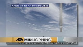 Company Creates Plans For Skyscraper Attached To Asteroid