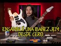 Ensamblé una Ibanez JEM desde cero