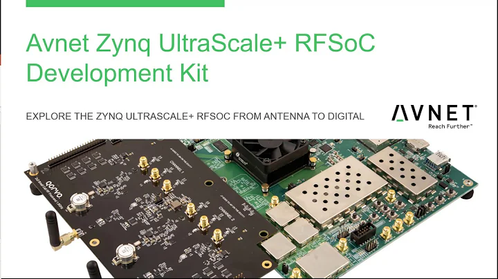 Introducing Zynq UltraScale+ RFSoC Development Kit with Qorvo RF Front End