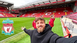 Liverpool Stadionvlog | Erstes Mal an der Anfield Road 😍 | ViscaBarca