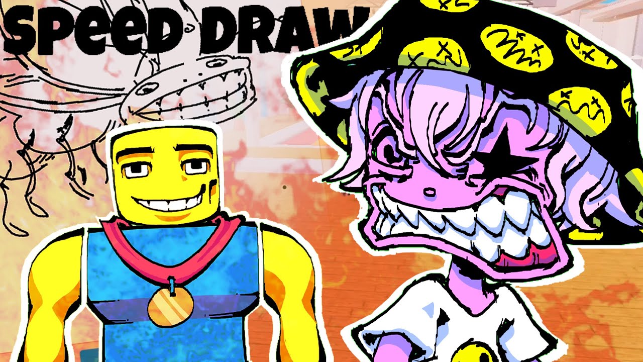 Speed draw is fun #roblox #robloxart #robloxspeeddraw #speeddraw #xyzb