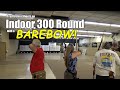 Trad archer shoot an indoor 300 with a barebow