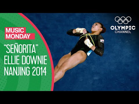 Ellie Downie's Floor Routine to "Señorita" at the 2014 Youth Olympics | Music Monday