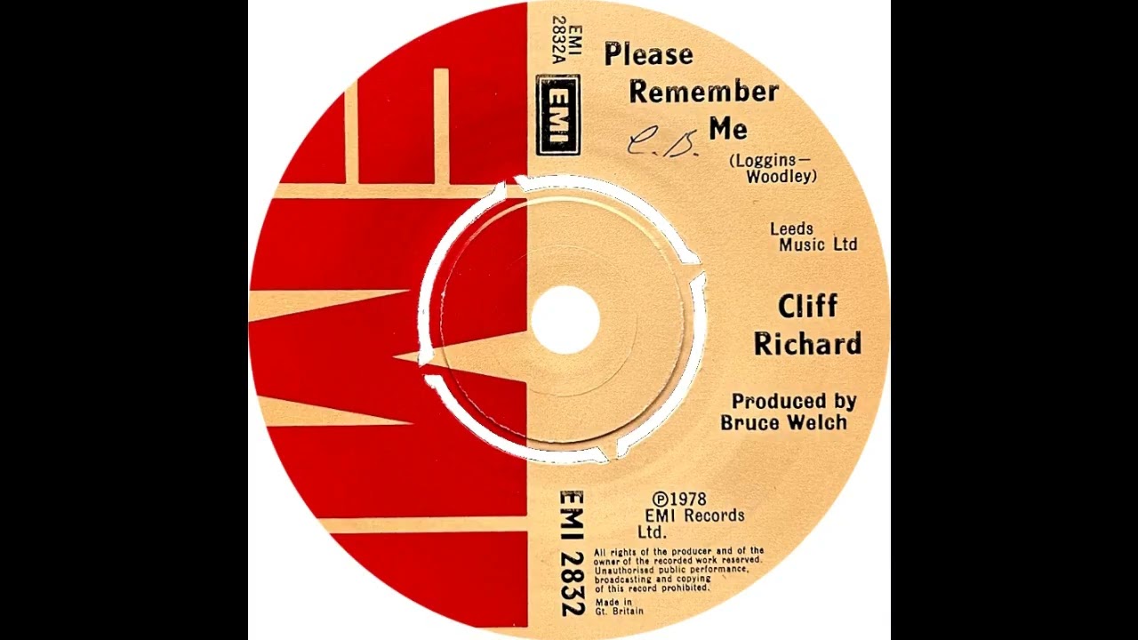Cliff Richard - Please Remember Me