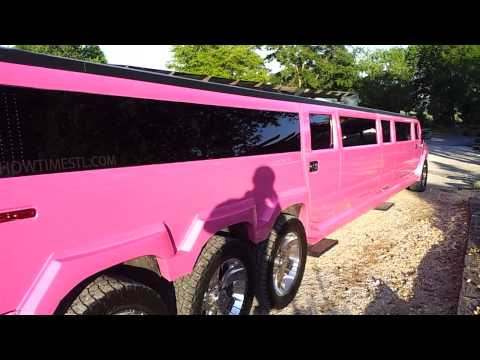 Pink hummer limo