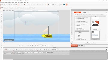 How to Create and Animate Sailboat Props  for Cartoon Animator 4