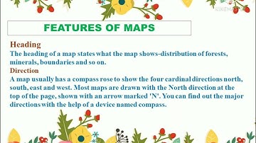 Class-4, S.St, Geo, Chapter-1, Learning about Maps, Topic- Features of Maps, Part-2