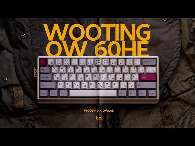 OWLAB: WOOTING X OW 60% / Keyboard Preview - YouTube