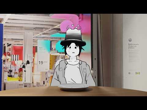 i drew myself into larping the rooms but its looping ikea