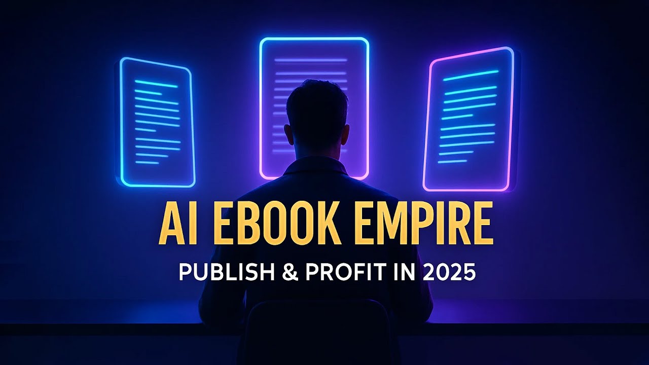 AI eBook Empire Publish & Profit on Amazon KDP in 2025 Full Step by ...
