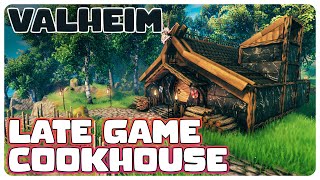 How to Build an Organised Late-Game Cookhouse | Valheim screenshot 4