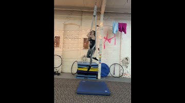 Aerial hammock drop. Bomb drop from Jupiter splits