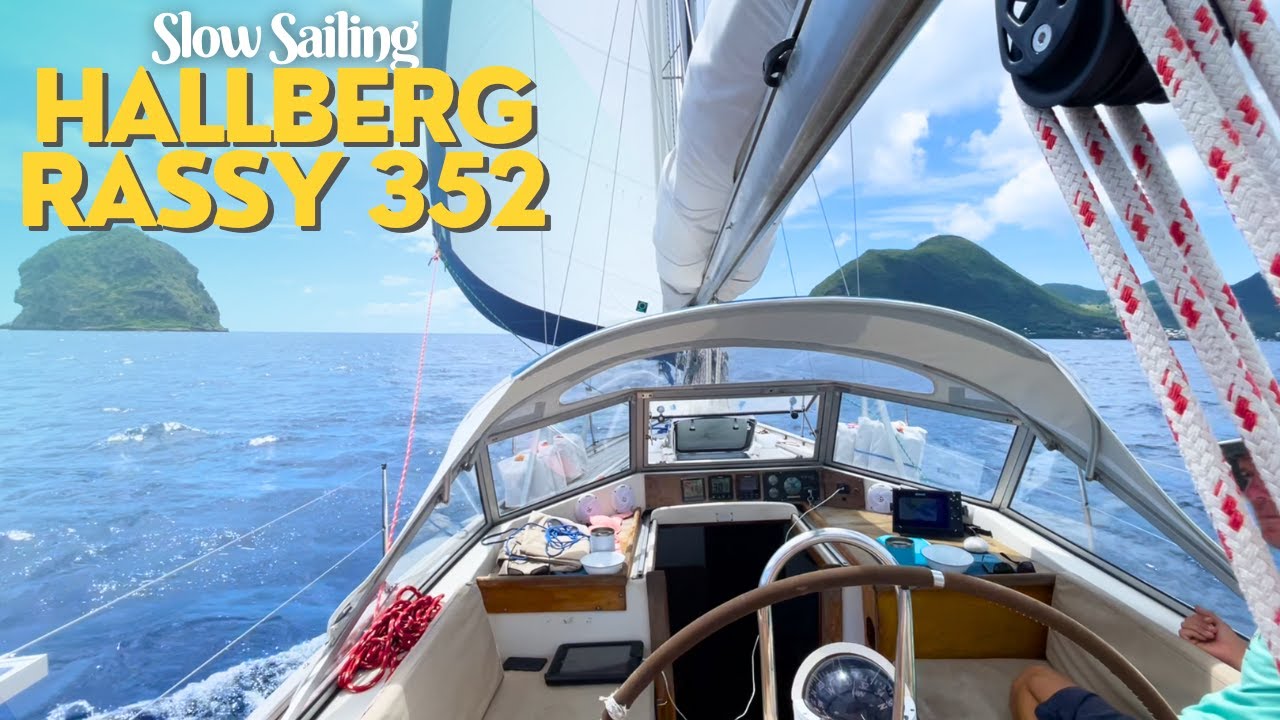 ⛵️SLOW TV – PURE SAILING on a *Hallberg Rassy 352* | Sailing Joco
