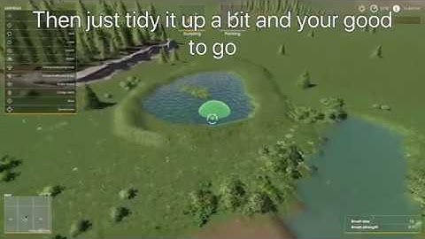Farming simulator 19 No man’s land tutorial for ponds and rivers by nippa78
