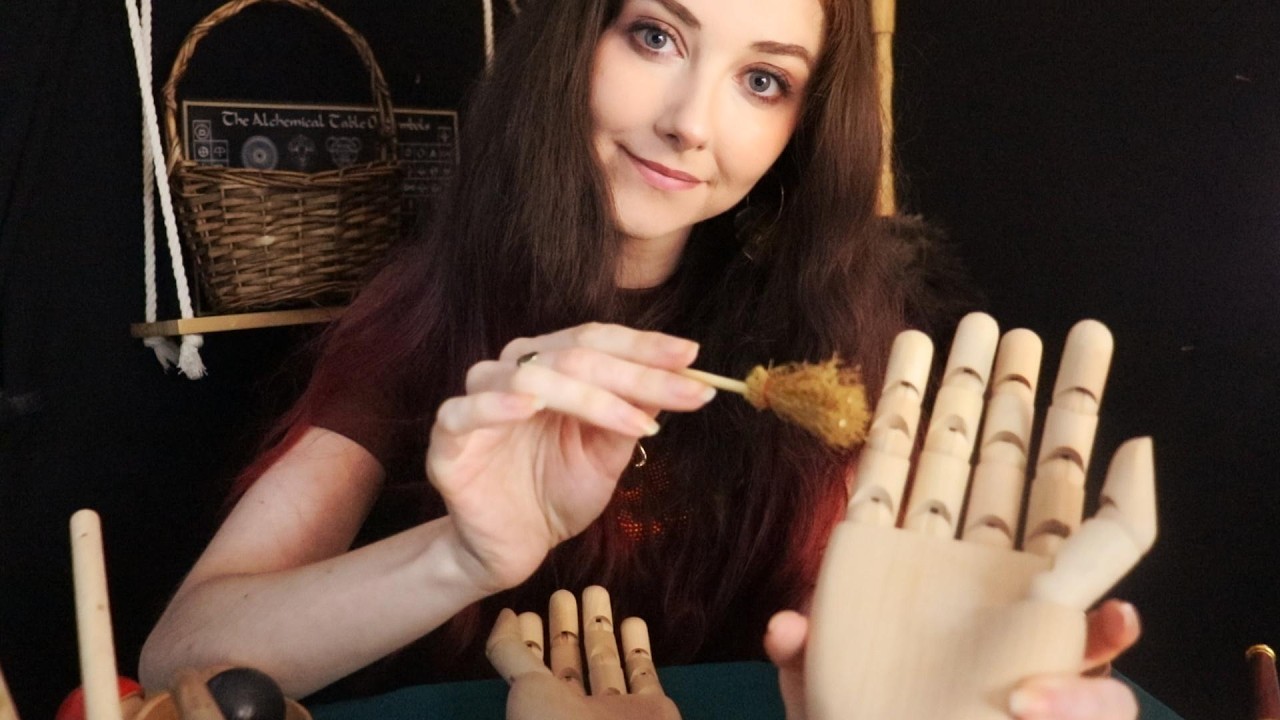 ASMR Pampering Your Wooden Hands