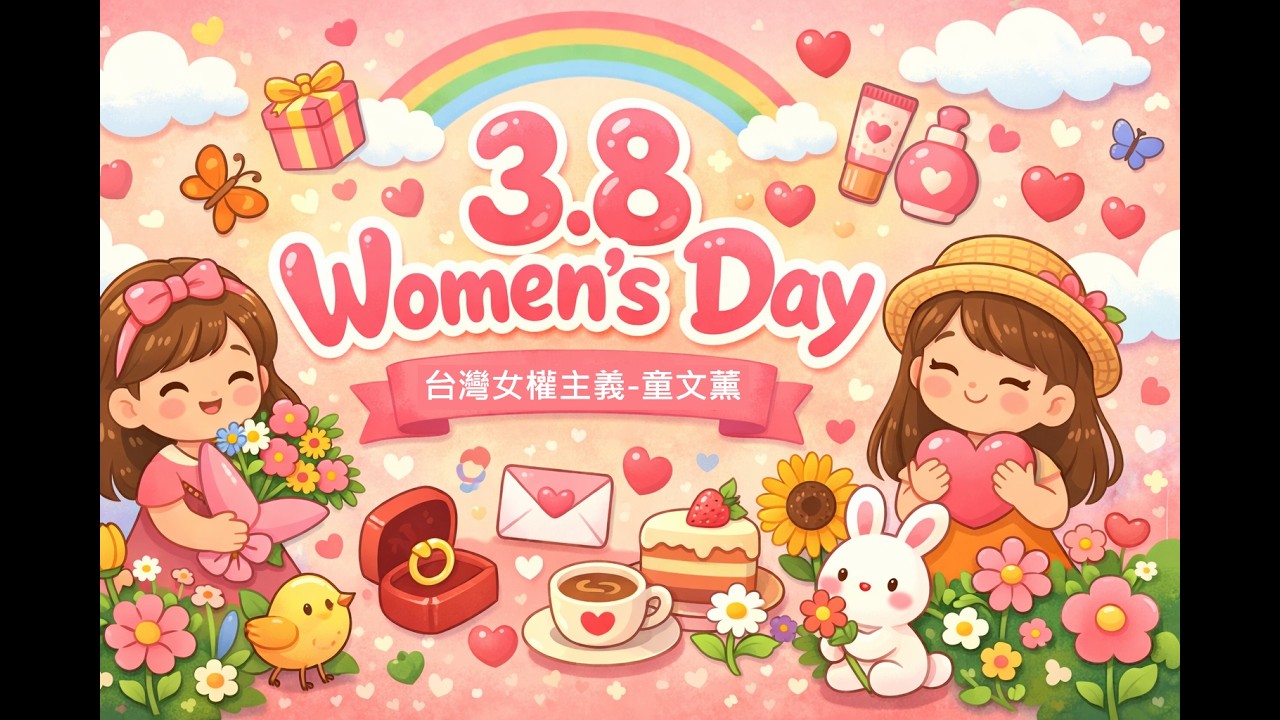 2026台聯黨38婦女節講座：童文薰律師談論台灣的女權主義