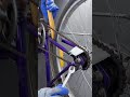 simple way to tighten a bicycle chain#shorts