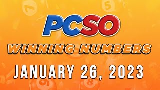 P15M Jackpot Superlotto 6/49, 2D, 3D, 6D, and Lotto 6/42 | January 26, 2023