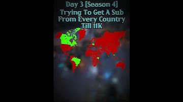 Trying To Get A Sub From Every Country Till 11K,Day 3#geography #countries #edit #shorts #subscribe