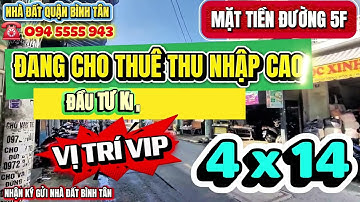 Mặt tiền đường 5F quận Bình Tân - GIÁ SIÊU TỐT #mattienbinhtan #mattienquanbinhtan #muanhabinhtan