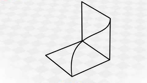 Analytic Drawing of 3D Scaffolds
