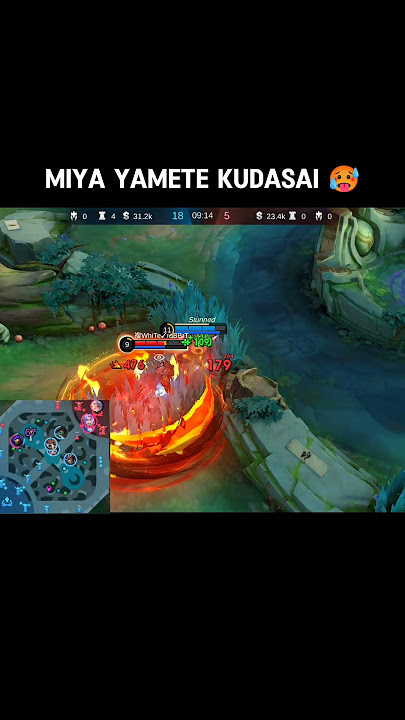 Miya Yamete Kudasai 🥵 #shorts #mlbb #miya