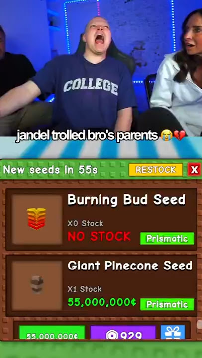 the way bro SCREAMED in the end 😭 #steak #roblox #growagarden