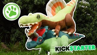 SPINOSAURUS & TRICERATOPS PLUSHES + GIVEAWAY! - Jungle Plush