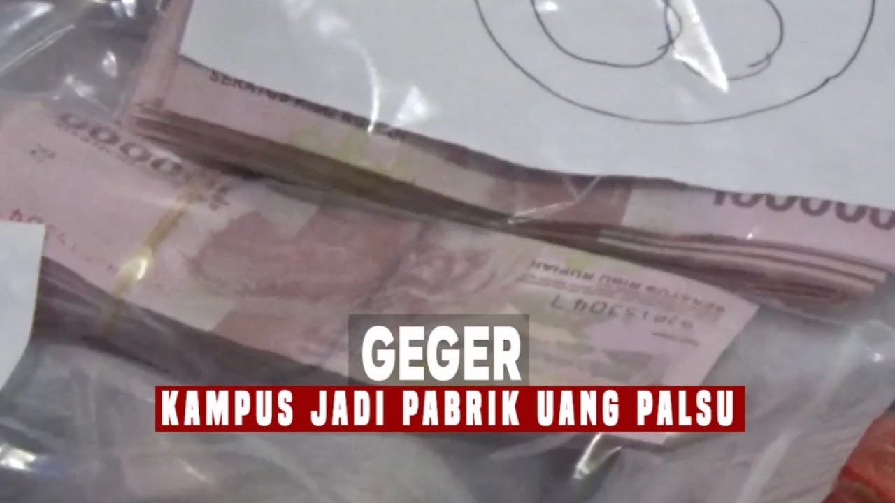 ⁣Geger, Kampus Jadi Pabrik Uang Palsu | CoverstoryOne tvOne