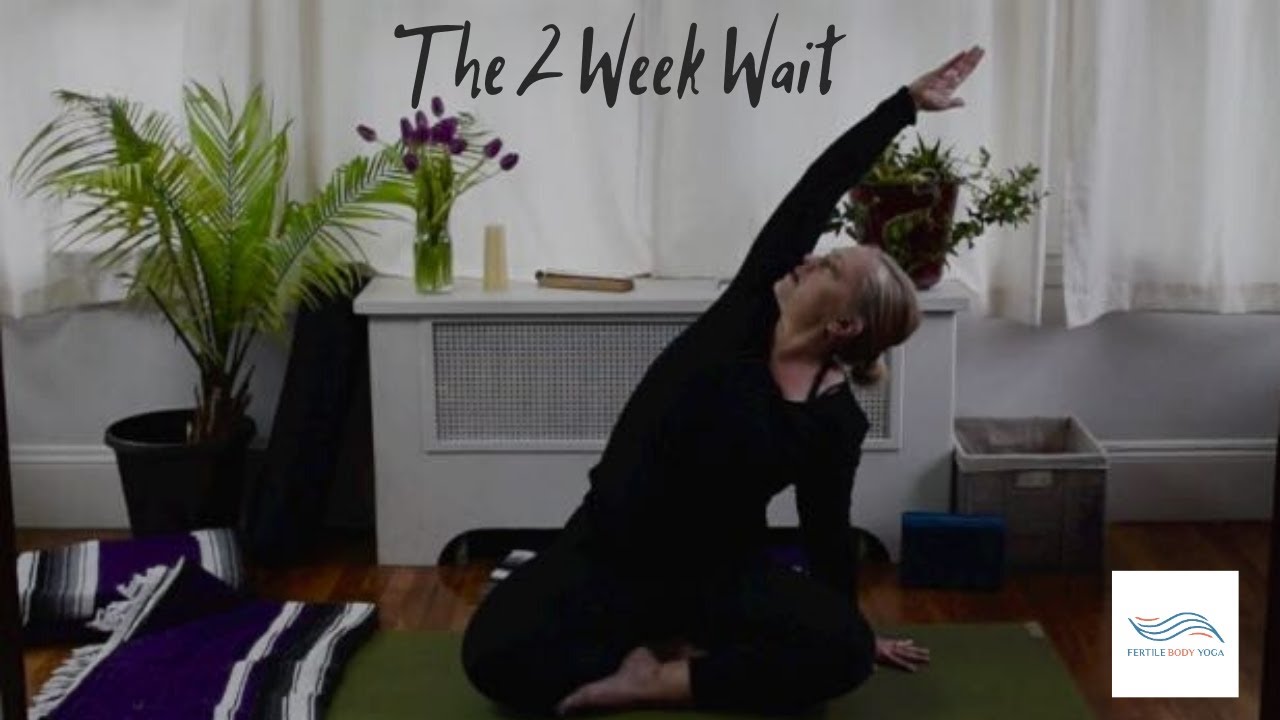 The best yoga poses to do during your two week wait - Angea