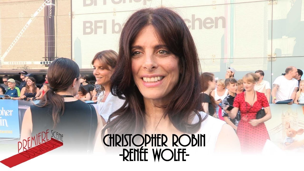 Christopher Robin - European Premiere interview - Renée Wolfe