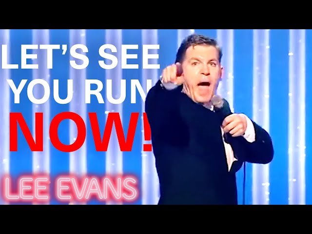 "I want to do sports but can't be arsed" | Lee Evans