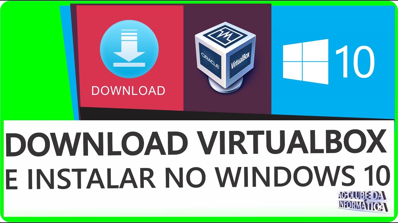 Como baixar virtualbox 5.1 e instalar no windows 10 - YouTube