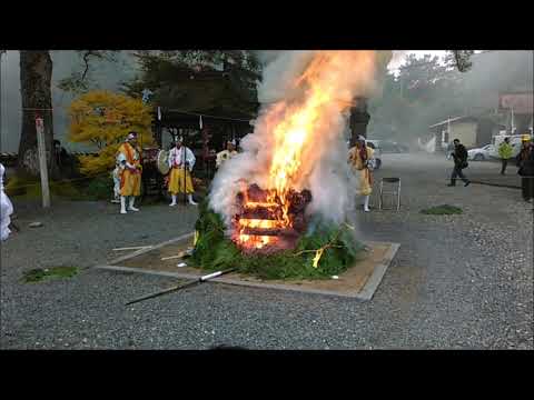 Homa (homa) fire-offering 柴燈護摩 (さいとうごま) 2016-11-6