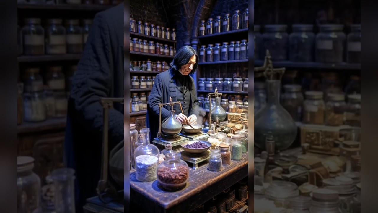 Счастливого Хэллоуина (Грязное, острое любовное зелье, созданное Северусом Снейпом) 