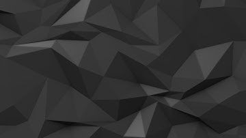4K 3D Triangle Polygons Move on a Dark Looping Background