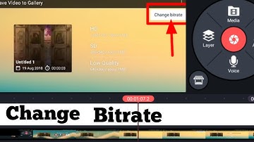 Kinemaster App Secret Trick(How to change bitrate in kinemaster)|| Tuotrial#10|| |Technical Roshan||
