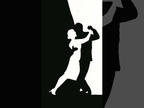 Couple Dancing Silhouette Silhouette Silhueta Drawing