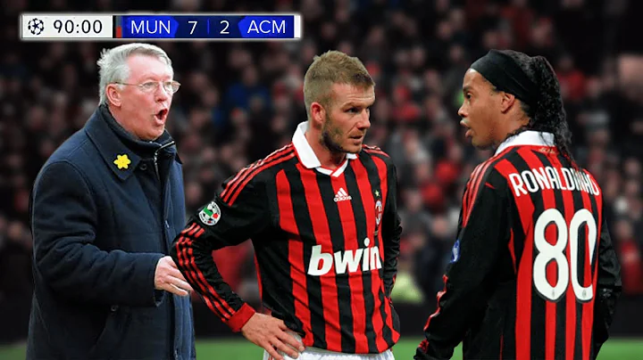 The Day Sir Alex Ferguson Taught Football to Ronal...