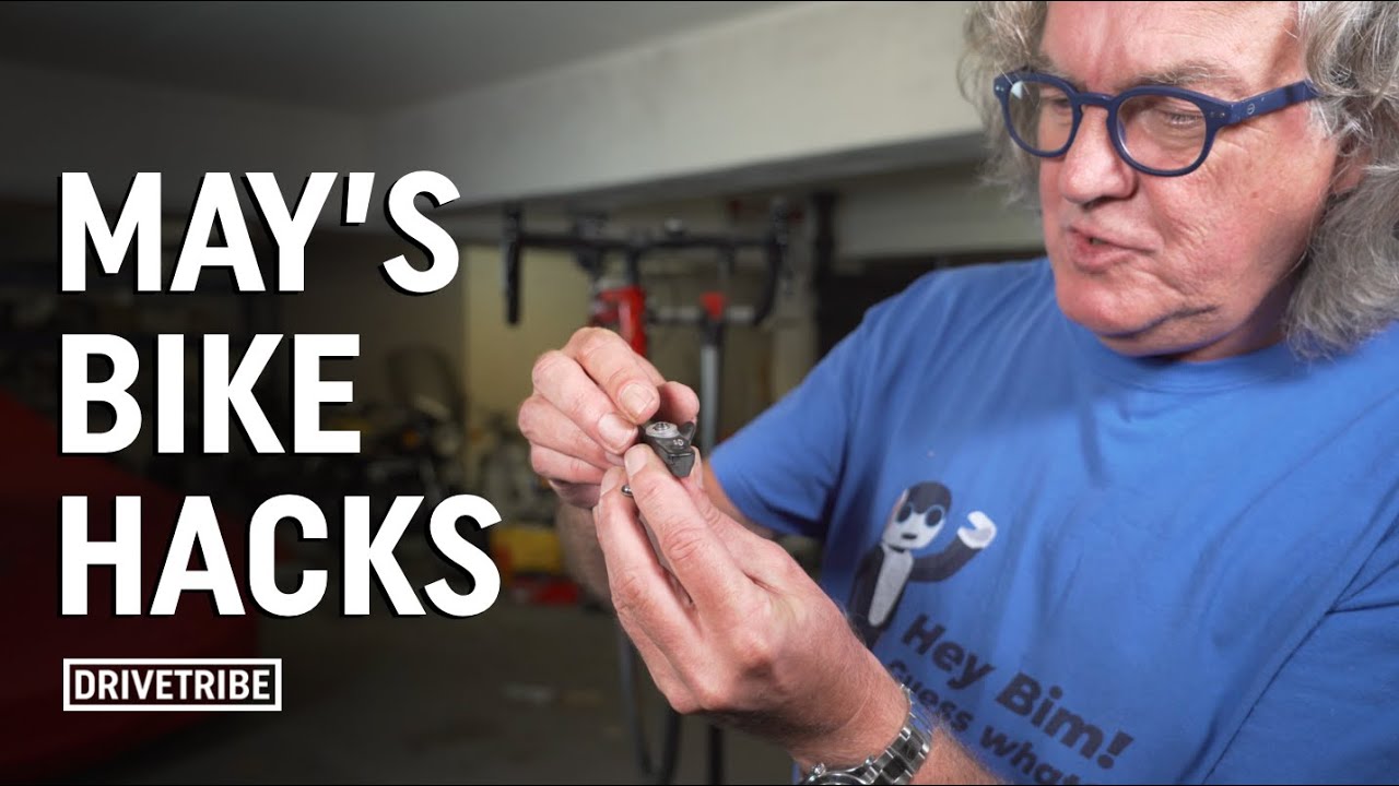 5 minutes of boring bike maintenance with James May