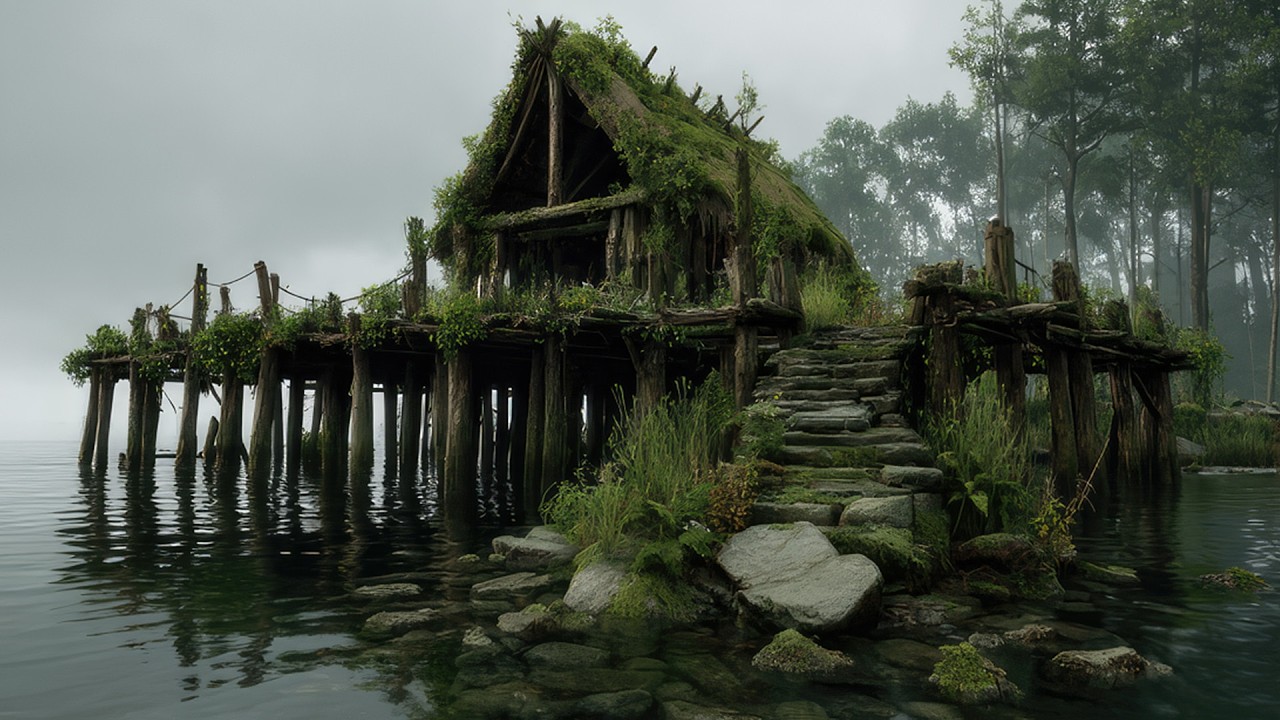 Mystical Celtic Medieval Music | Lost Woodland Shrine Above Still Water