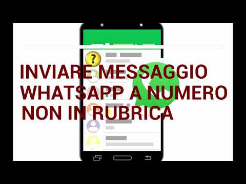Video: 4 modi per inviare messaggi su WhatsApp