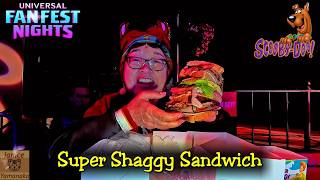Super Shaggy Sandwich at Scooby Doo Backlot Cart 5/1/26: 2026 Universal Fan Fest Nights
