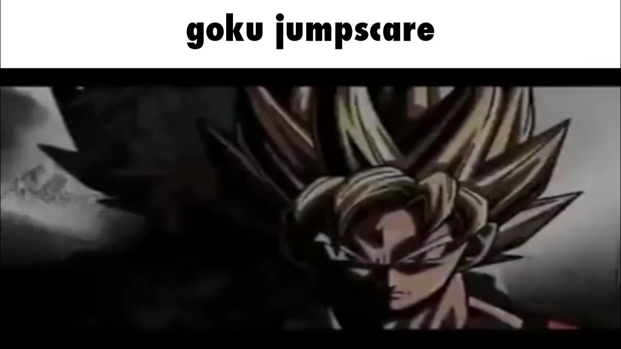 Гоку мем черно белый