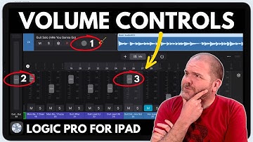 Advanced VOLUME CHANGES in Logic Pro for iPad