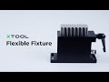 xTool Flexible Fixture с легкостью фиксирует предметы неправильной формы