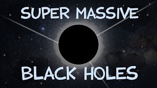 SUPER MASSIVE BLACK HOLES Explained