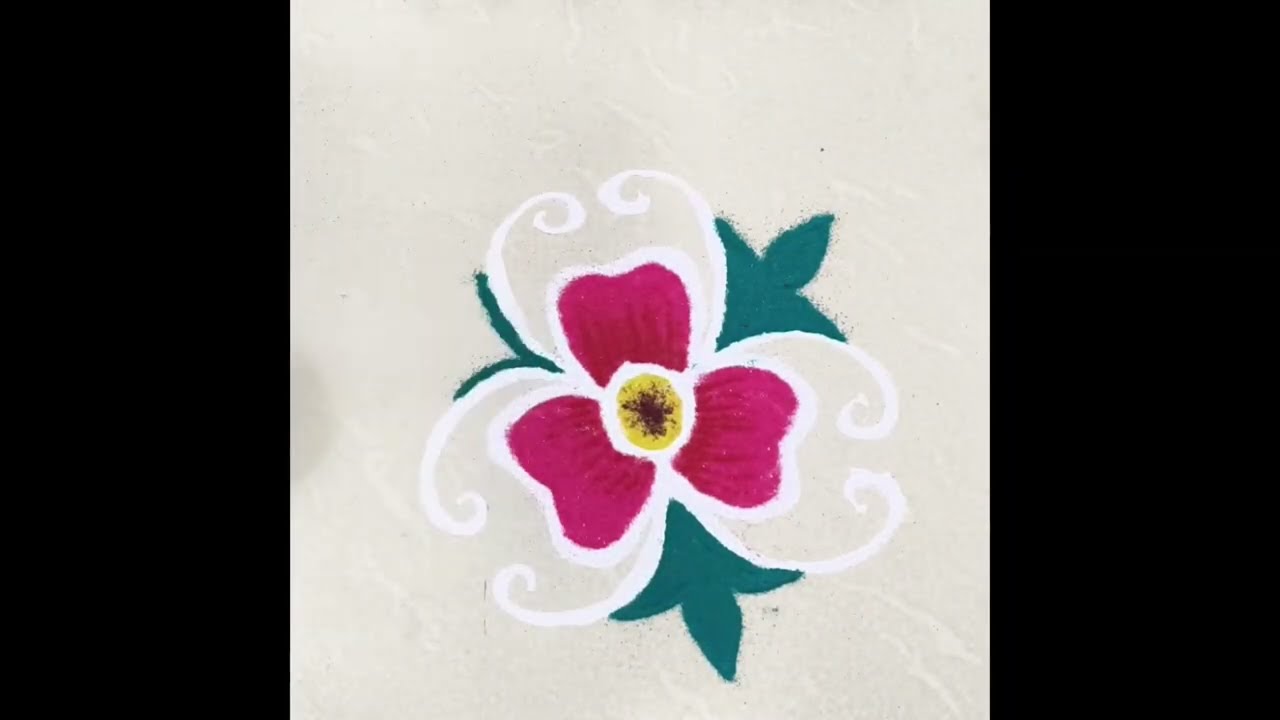 🌷🌸⭐✨🦚#viralvideo #longvideo #easyrangoli #colorfulrangoli #indianrangole #indianart #rangoli 