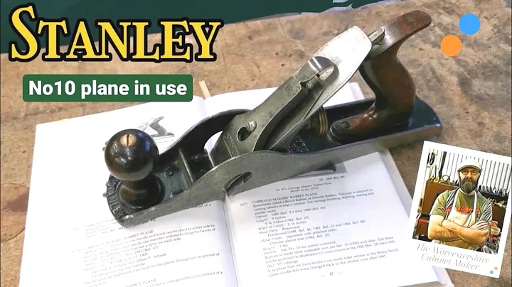 Stanley No10 Carriage Makers Plane. aka Bench Rebate, or Jack Rabbet, in action [105]